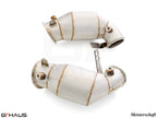BMW F95 X5M LCI SAV 2024+ Down Pipes OBD2 - 400 CEL Sport Cats (90mm piping)