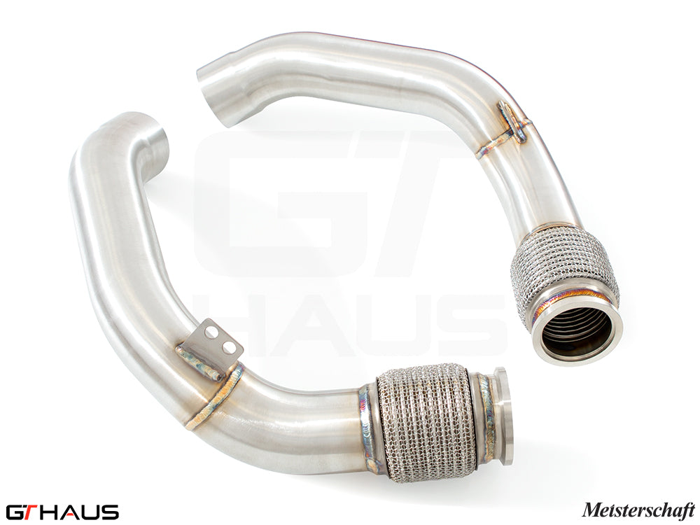 BMW F96 X6M LCI SAV 2024+ Down Pipe - Secondary Cat-Delete