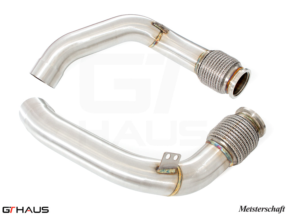 BMW F96 X6M LCI SAV 2024+ Down Pipe - Secondary Cat-Delete
