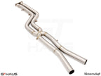 BMW F97 X3M SAV 2022+ Full Cat-Back 76mm DUAL LSR mid Resonator Delete pipes
