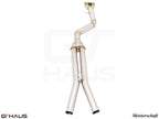 BMW F97 X3M SAV 2022+ Full Cat-Back 90mm SINGLE LX mid Resonator Delete pipes