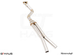 BMW F97 X3M SAV 2022+ Full Cat-Back 90mm SINGLE LX mid Resonator Delete pipes