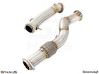 BMW G80/82/83 2021+ Down Pipes OBD2 - 400 CEL Sport Cats (90mm piping)