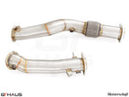 BMW G87 (M2/M2 Competition) 2023+ Down Pipes OBD2 - 400 CEL Sport Cats (90mm piping)