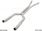 BMW G90 M5 Sedan / G99 M5 Wagon 2024+ LSR Mid Resonator Delete Pipes (Full cat-back pipes) 90mm piping