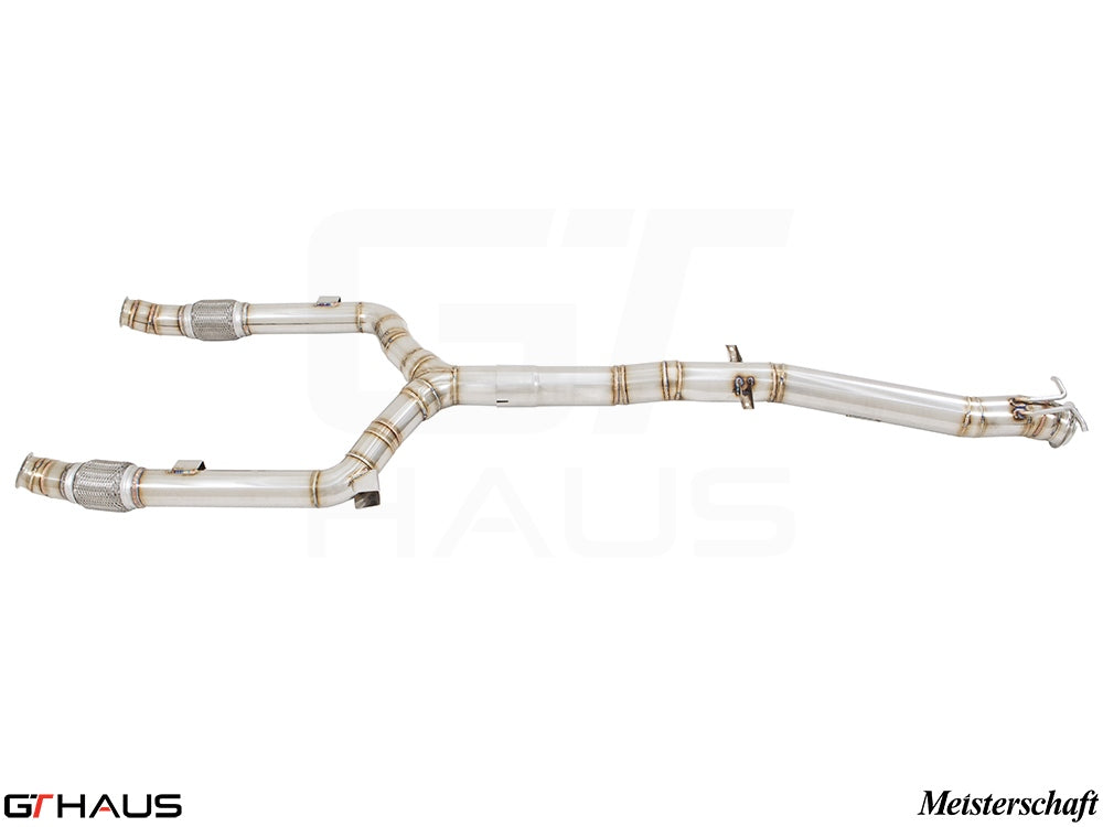 Mercedes-Benz A205 C-convertible 2016-2018 C400/450/43 LSR Full (Front + Mid) Cat-back pipes