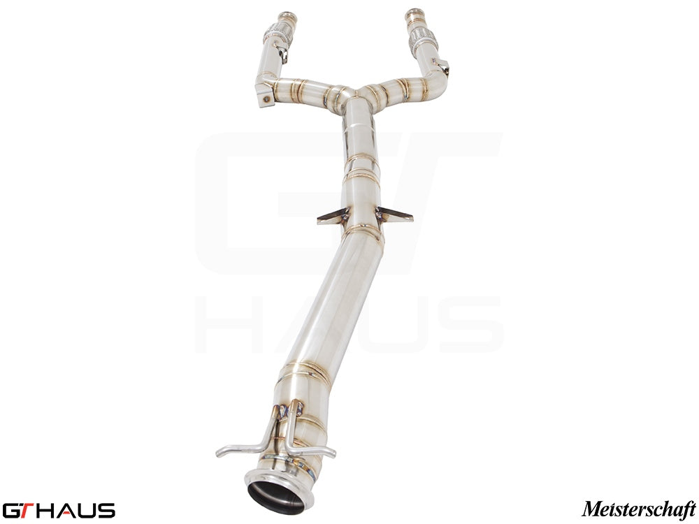 Mercedes-Benz C205 C-Coupe 2017-2023 C43 LSR Full (Front + Mid) Cat-back pipes Secondary image