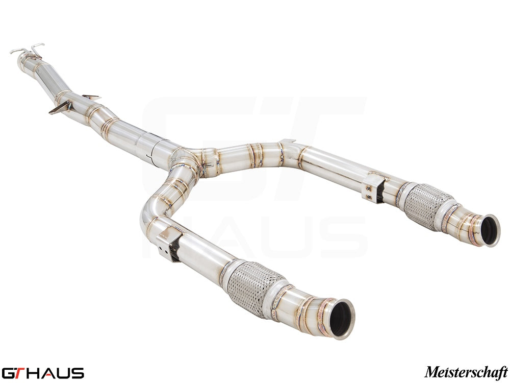 Mercedes-Benz C205 C-Coupe 2017-2023 C43 LSR Full (Front + Mid) Cat-back pipes