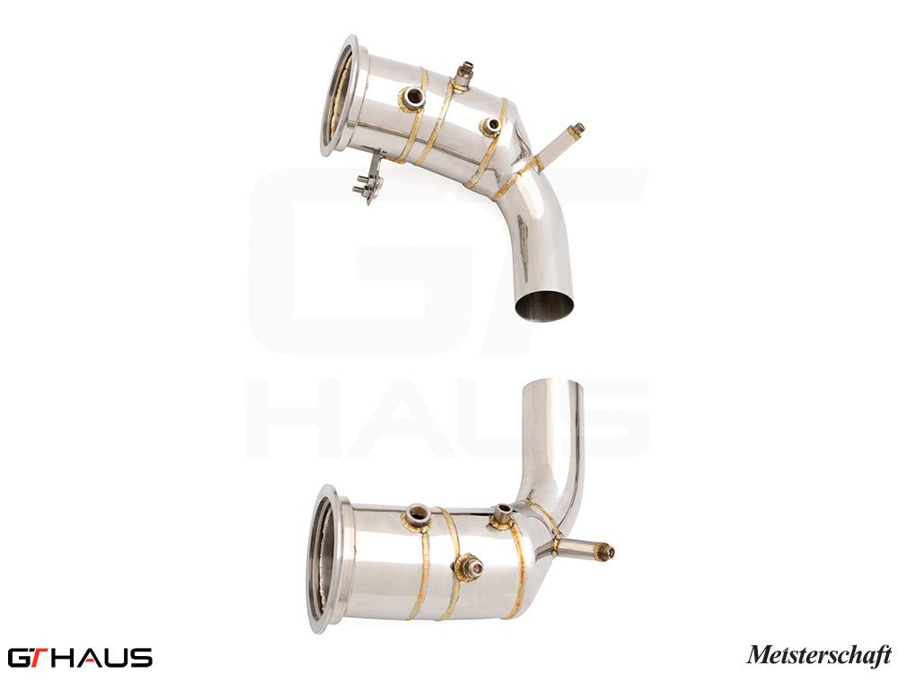 Porsche 911 (992.2) 2025+ Down Pipes OBD2 - 400 CEL Sport Cats
