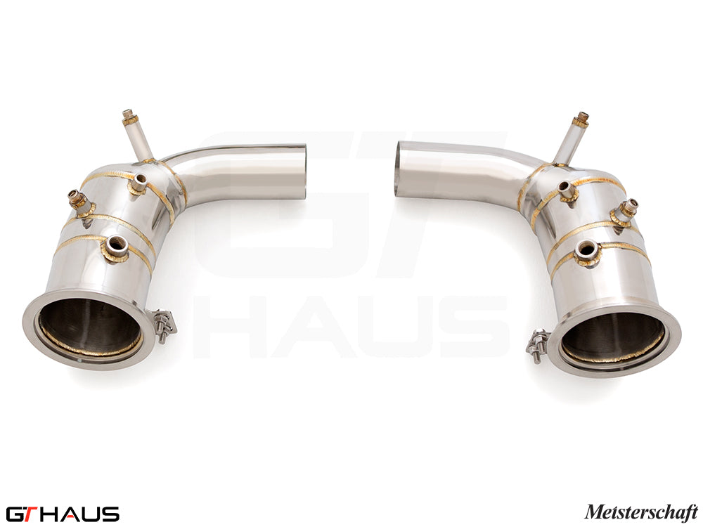 Porsche 911 (992.2) 2025+ Down Pipes OBD2 - 400 CEL Sport Cats