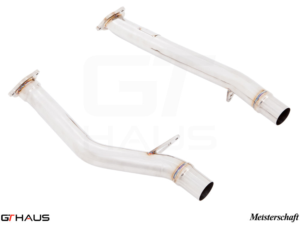 Porsche Cayenne (2nd Gen Facelift) 2015+ Front Cat-bypass Pipe (For V8 and V8 Turbo models only)