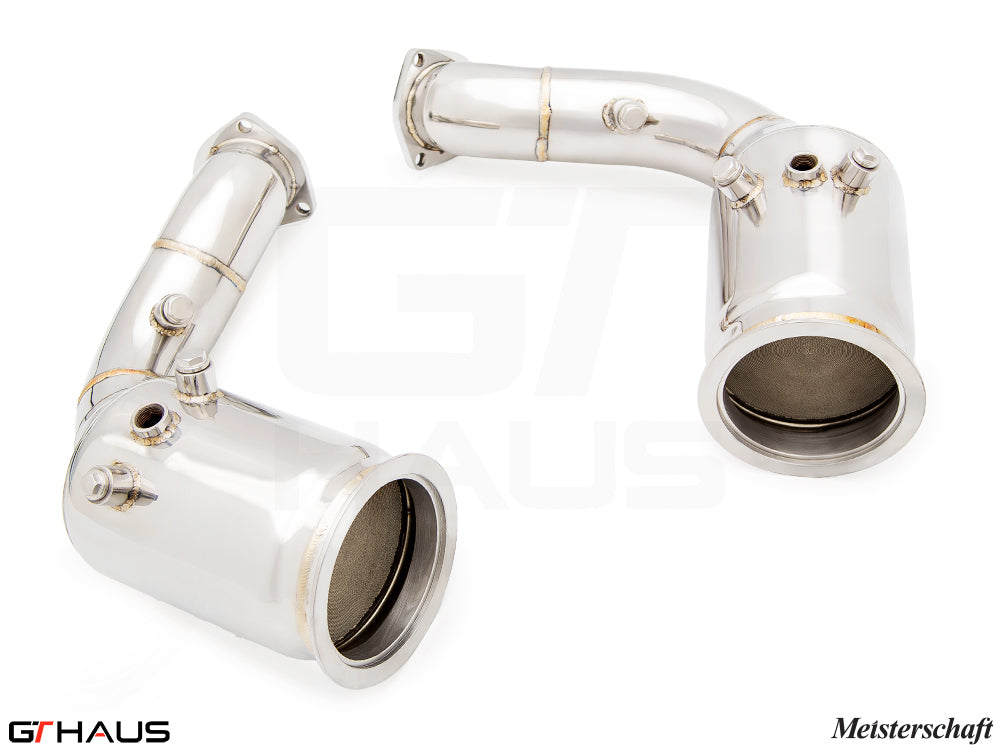 Porsche Cayenne SUV / Coupe (3rd Gen) 2019-2026 Down Pipes OBD2 - 400 CEL Sport Cats