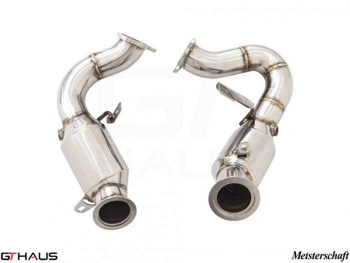 Porsche MACAN 2016+ Down Pipes OBD2 - 400 CEL Sport Cats