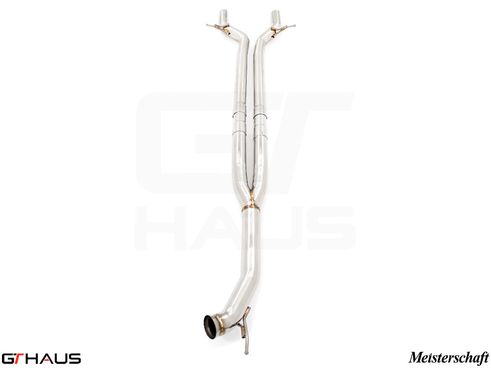 Porsche Panamera Sedan 971 model V6 (2.9T models: S/4S) SWB 2017-2023 Full Cat-back LSR Bolt-on Pipes