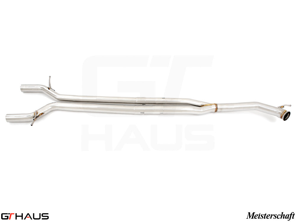 Porsche Panamera Sedan 971 model V8 (4.0T models: GTS/Turbo/Turbo S) SWB 2017-2023 Full Cat-back LSR Bolt-on Pipes