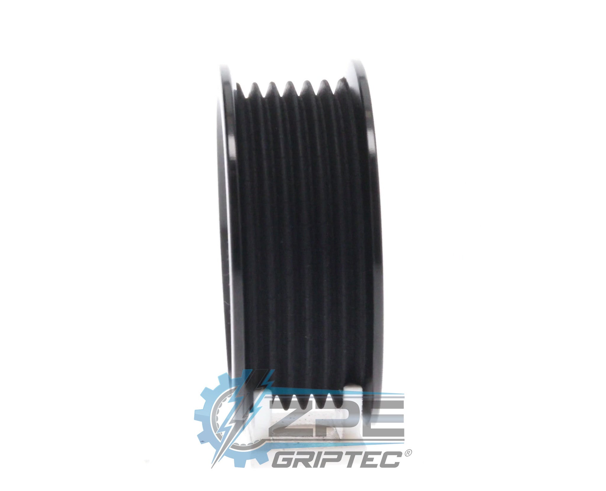 2.65" 6 Rib ZPE GripTec® 2pc Magnuson Hemi .440 Offset L3 Black Pulley Only Secondary image