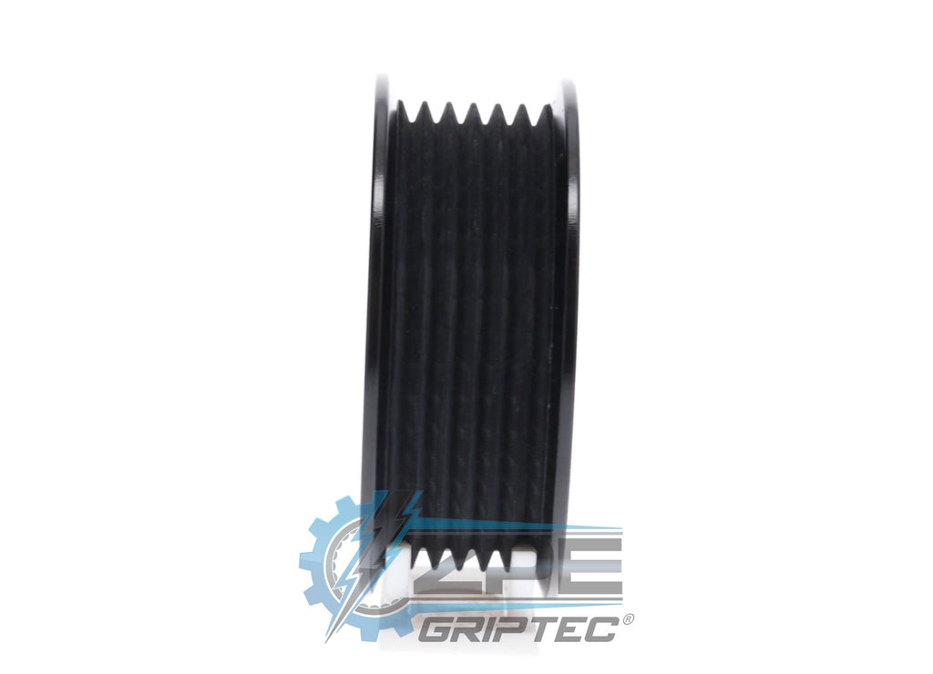 2.70" 6 Rib ZPE GripTec® 2pc Magnuson Hemi .440 Offset L3 Black Pulley Only