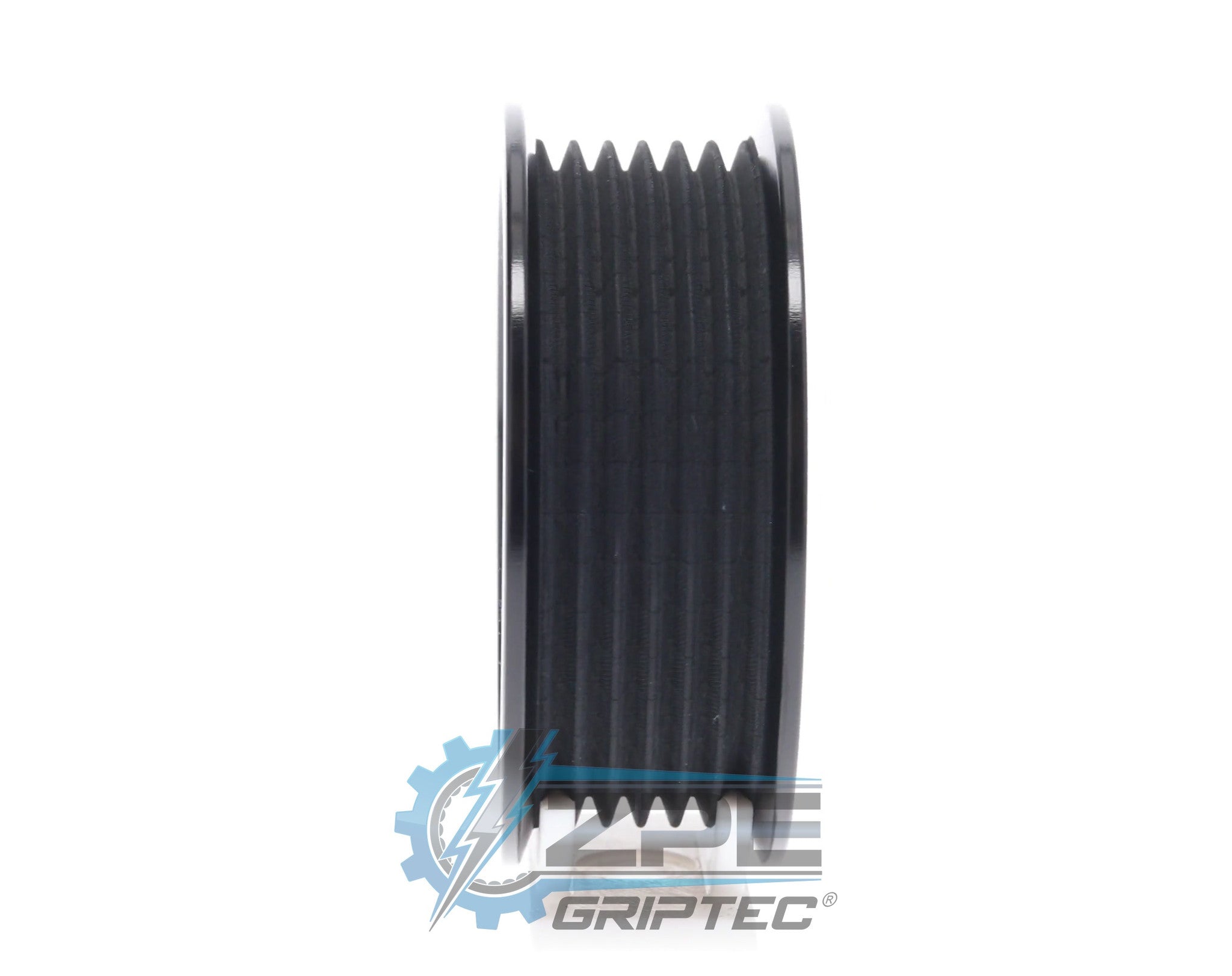 2.80" 6 Rib ZPE GripTec® 2pc Magnuson Hemi .440 Offset L3 Black Pulley Only Secondary image