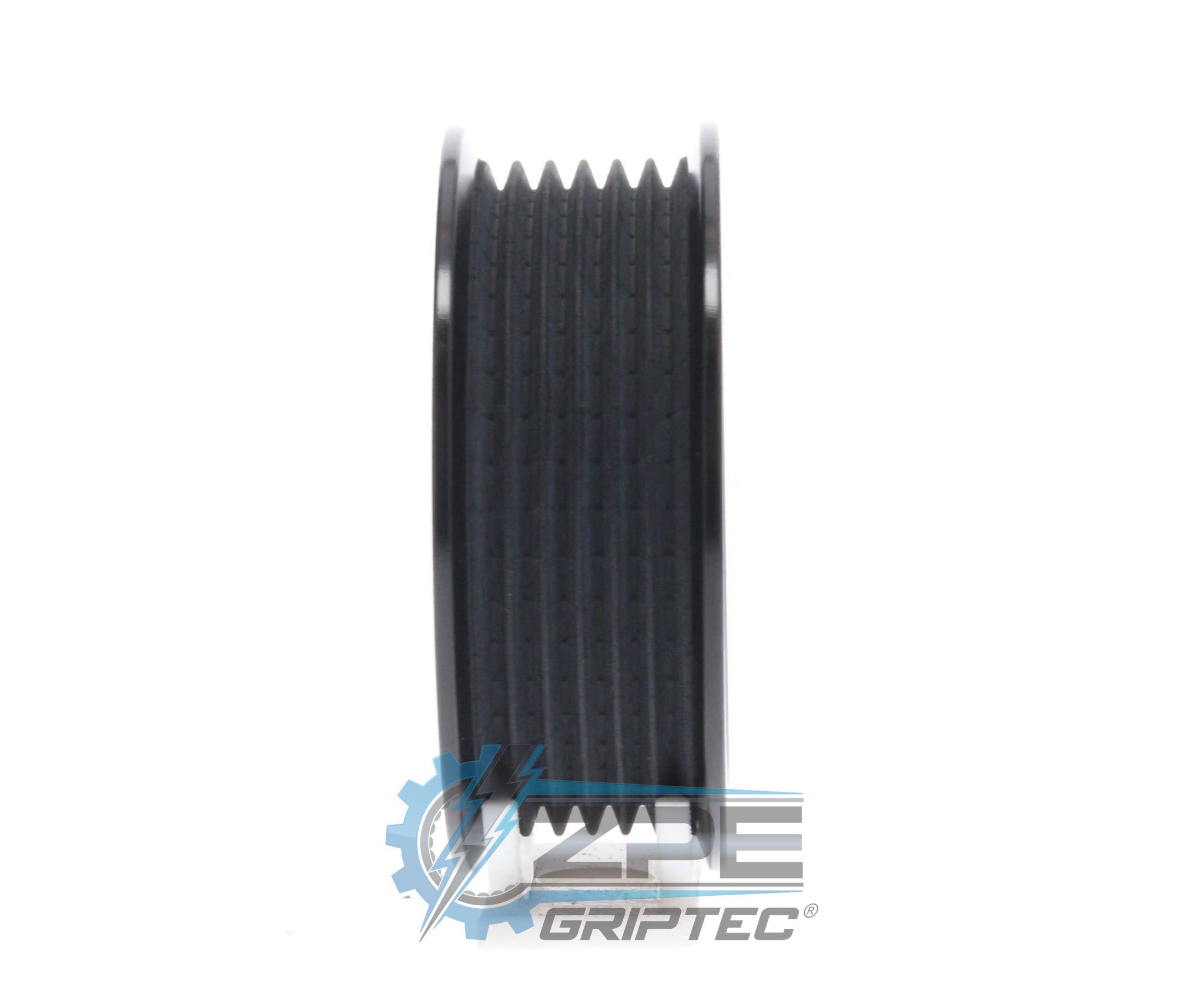 2.85" 6 Rib ZPE GripTec® 2pc Magnuson Hemi .440 Offset L3 Black Pulley Only Secondary image