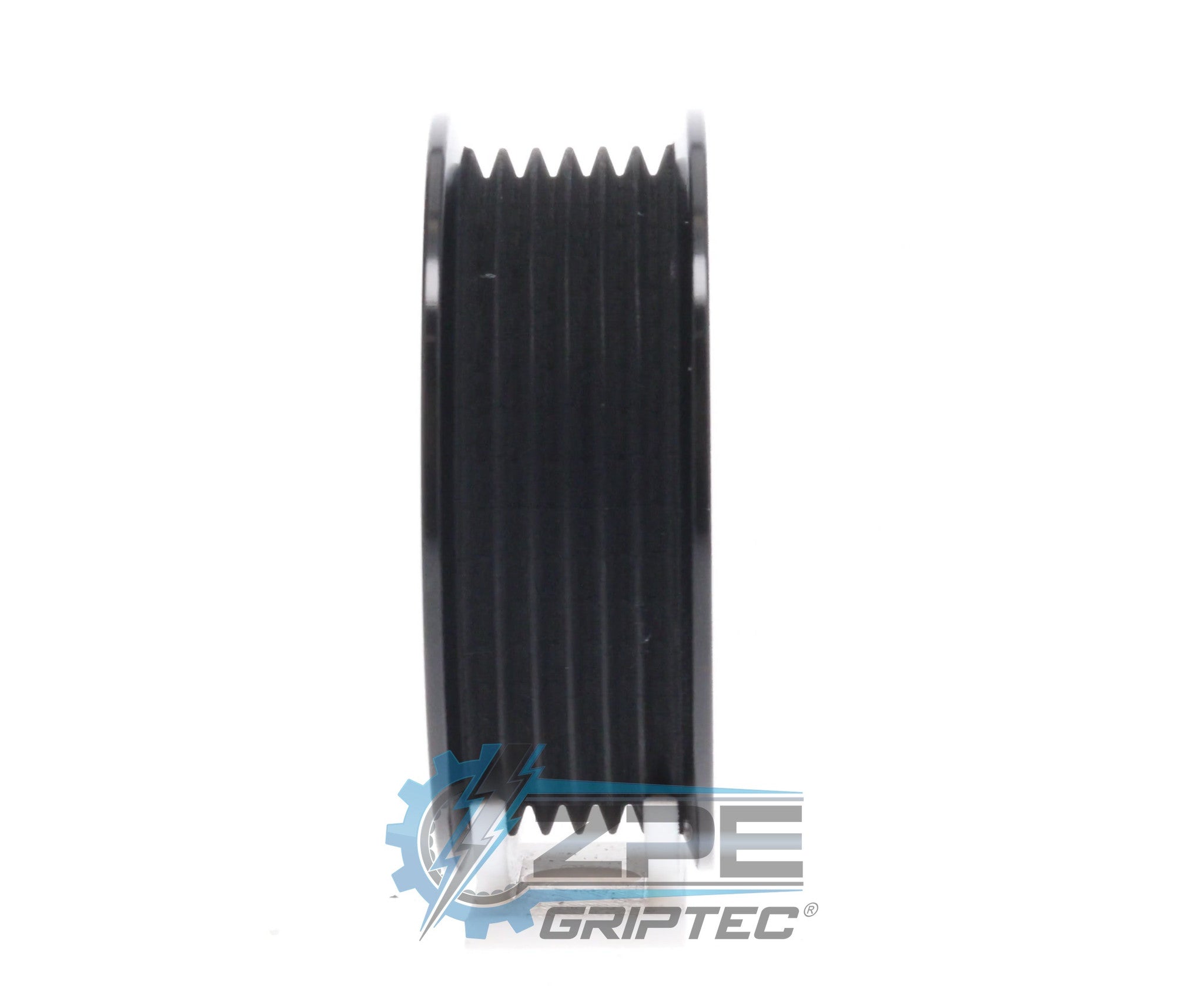 2.90" 6 Rib ZPE GripTec® 2pc Magnuson Hemi .440 Offset L3 Black Pulley Only Secondary image