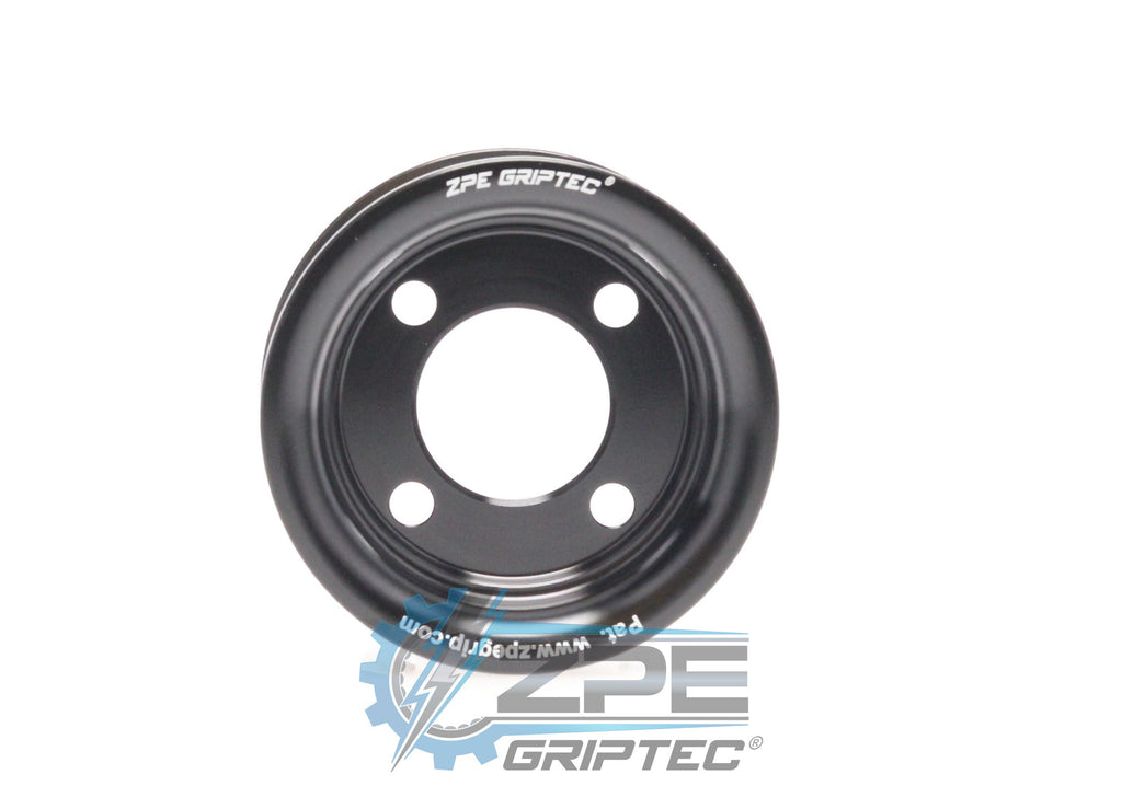 2.60" 6 Rib ZPE GripTec® 2pc Magnuson TVS L3 Black Pulley Only