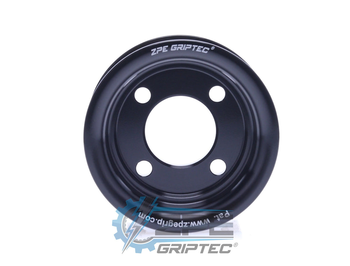 2.65" 6 Rib ZPE GripTec® 2pc Magnuson TVS L3 Black Pulley Only