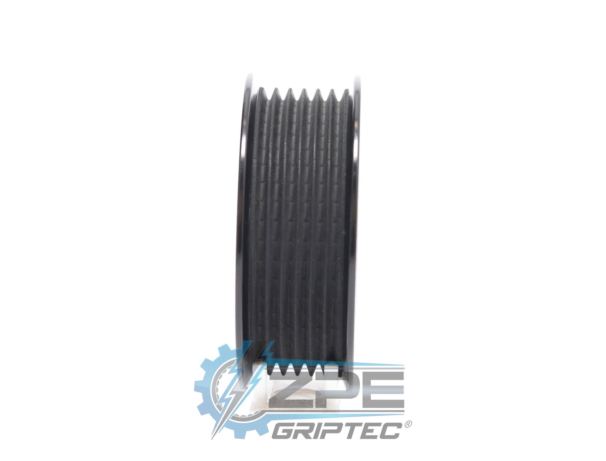 2.90" 6 Rib ZPE GripTec® 2pc Magnuson TVS L3 Black Pulley Only Secondary image