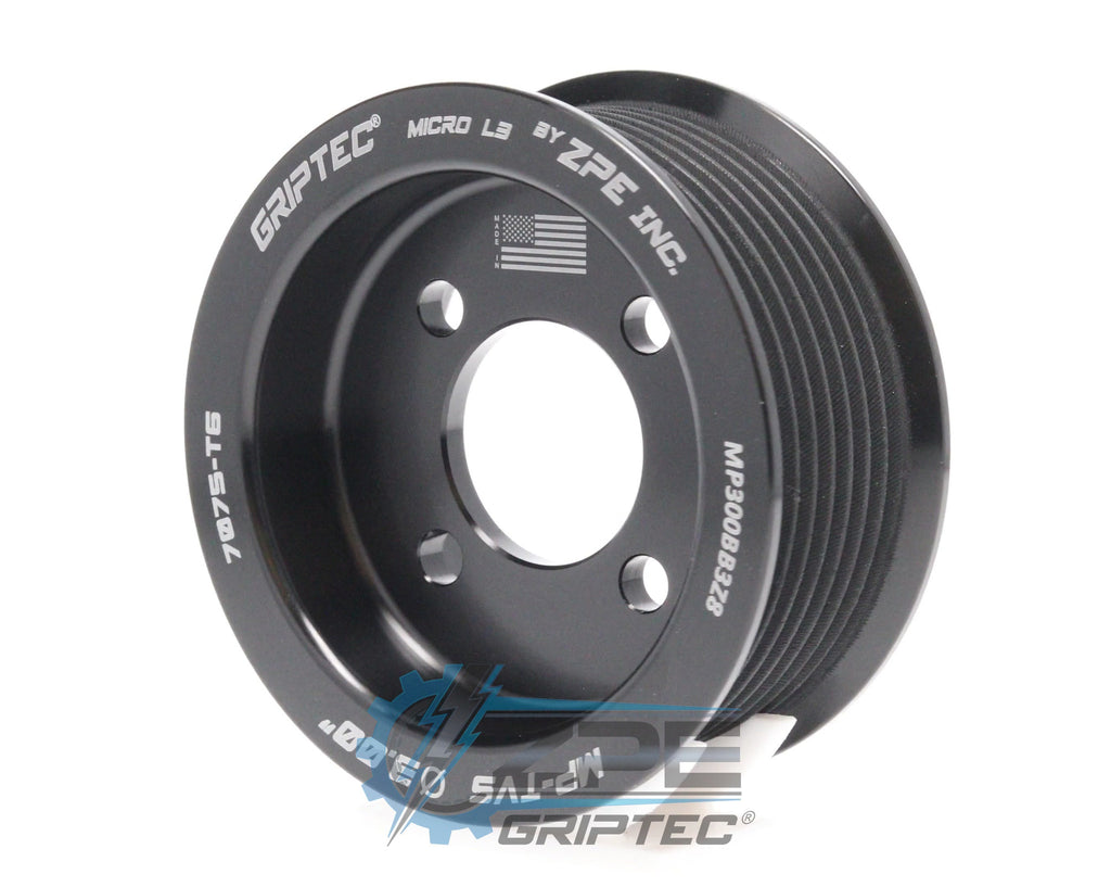 ZPE GripTec® 2pc Magnuson TVS 8 Rib Supercharger Pulley