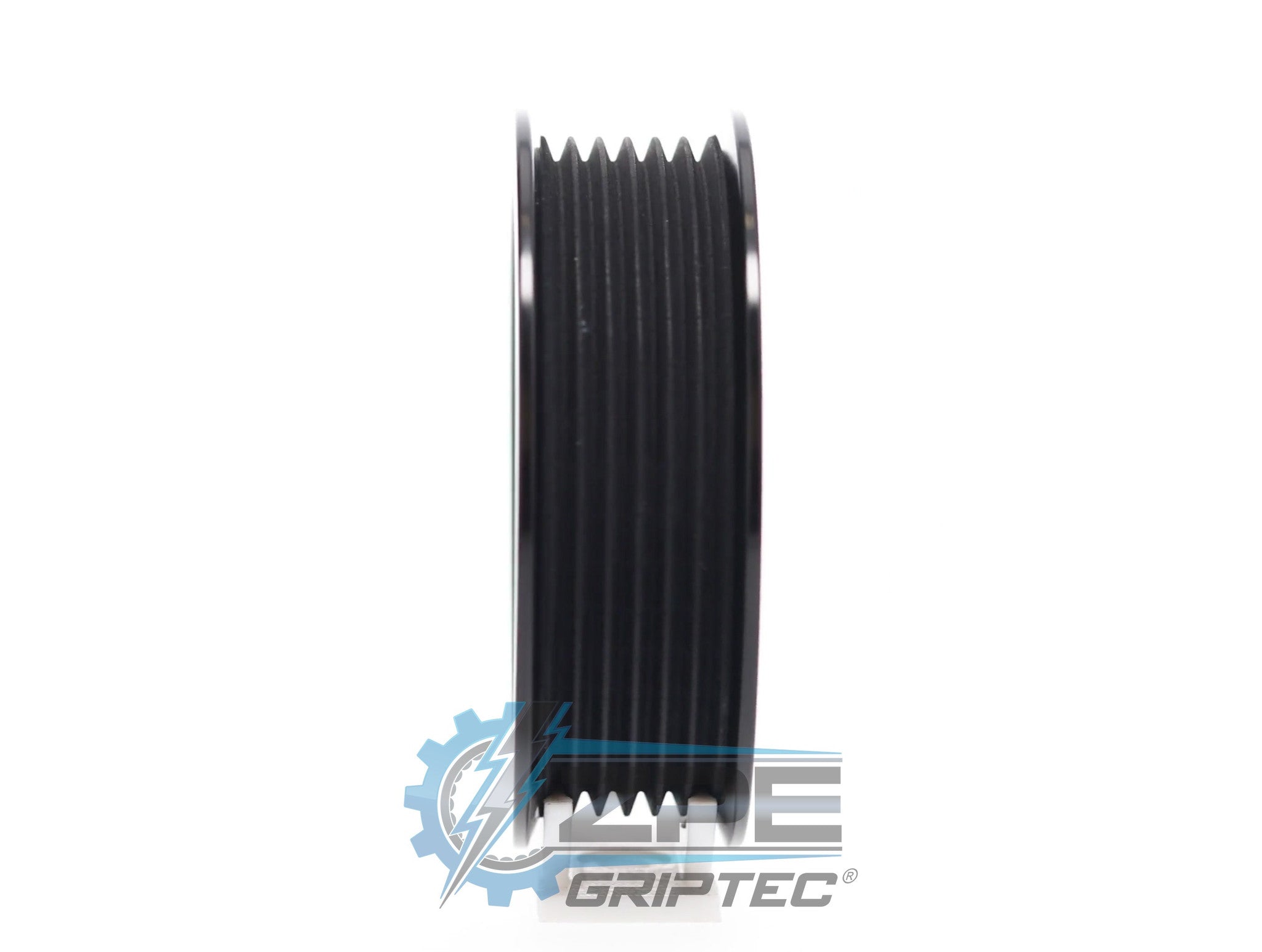 3.40" 6 Rib ZPE GripTec® 2pc Magnuson TVS L3 Black Pulley Only Secondary image