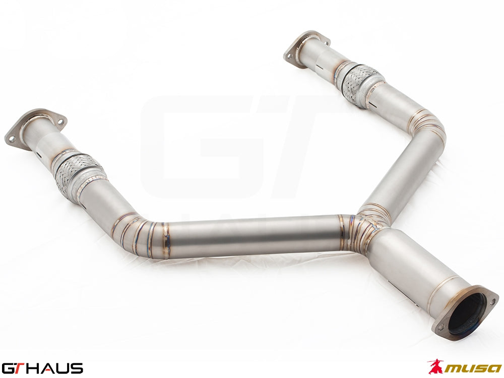 Infiniti Q60 Coupe 2017+ Front Y-Pipe Collector Section