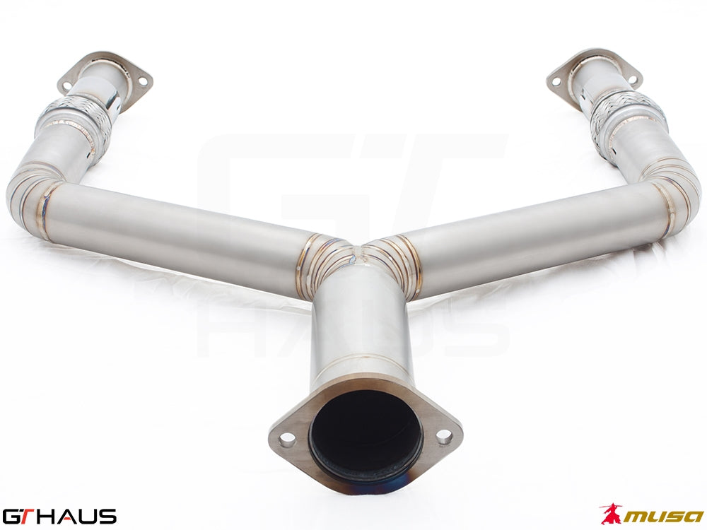 Infiniti Q60 Coupe 2017+ Front Y-Pipe Collector Section
