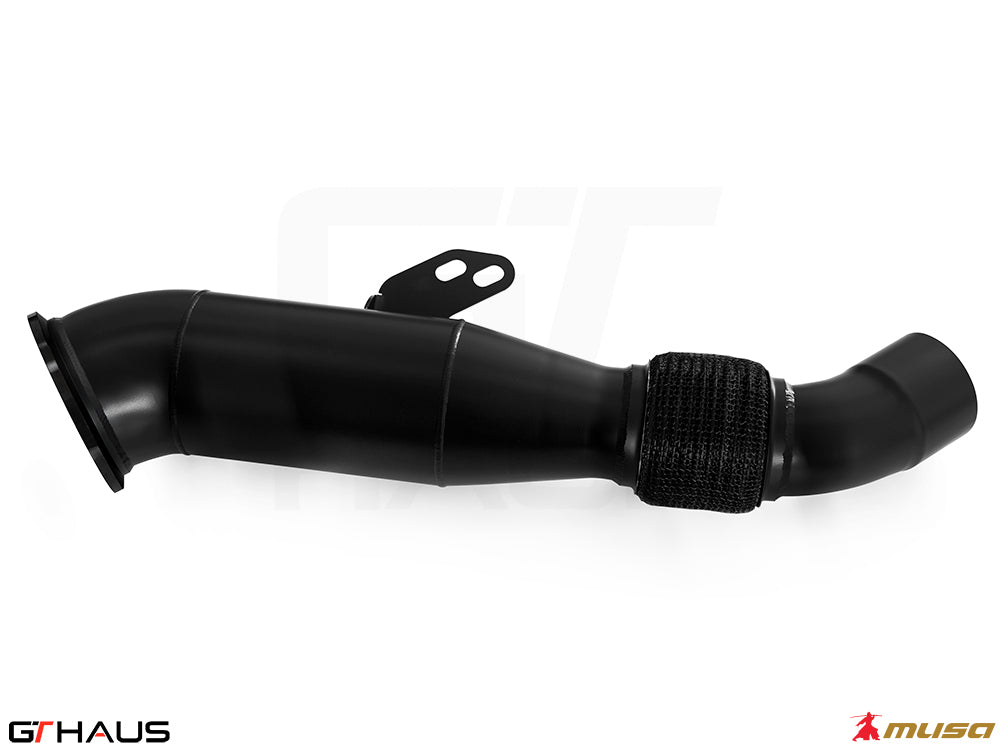 Toyota NEW Supra A90 3.0L (B58) 2020+ Down Pipes OBD2 - 400 CEL Sport Cats (90mm piping)