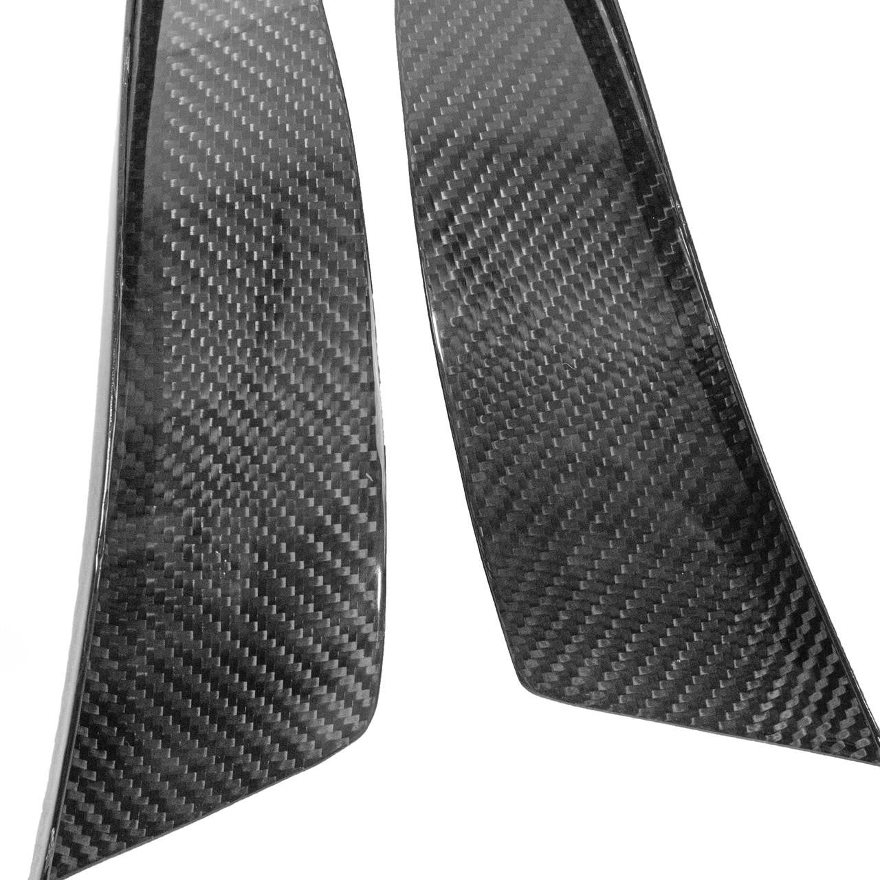 Carbon Fiber GT4 Version Front Bumper Canards - McLaren 570S/540C/570GT Secondary image