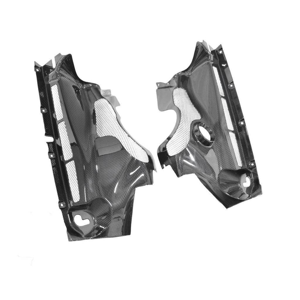 Carbon Fiber Engine Bay Shields - McLaren 650S/MP4-12C