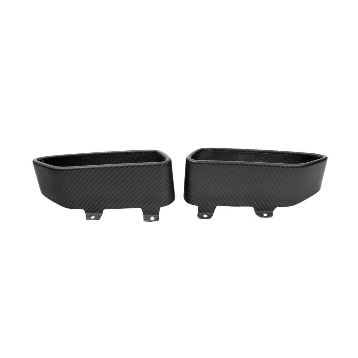 Carbon Fiber Matte Finish Carbon Tail Pipe Tips - McLaren MP4-12C/650S McLaren