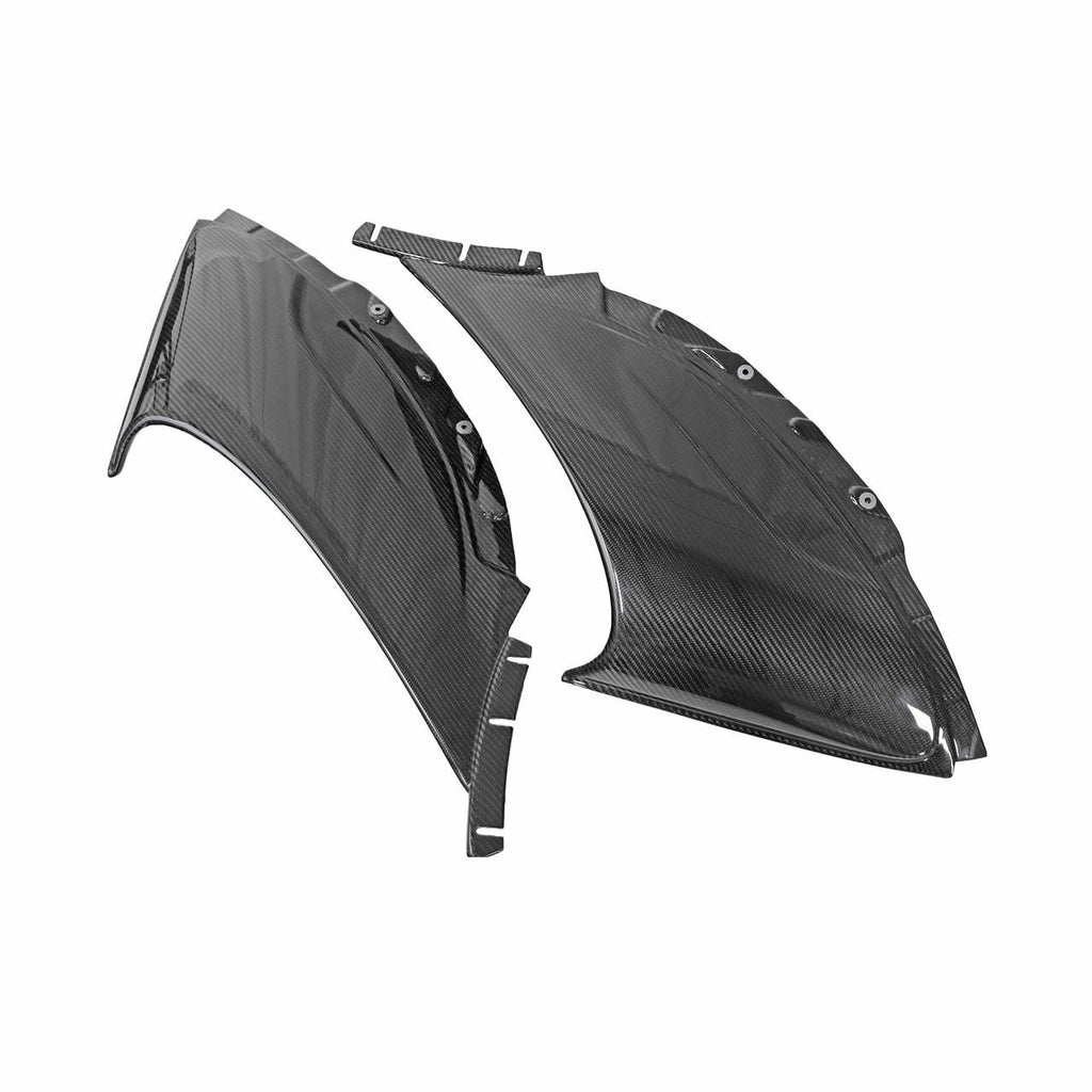 Carbon Fiber Side Intake Turning Vanes - McLaren 650S