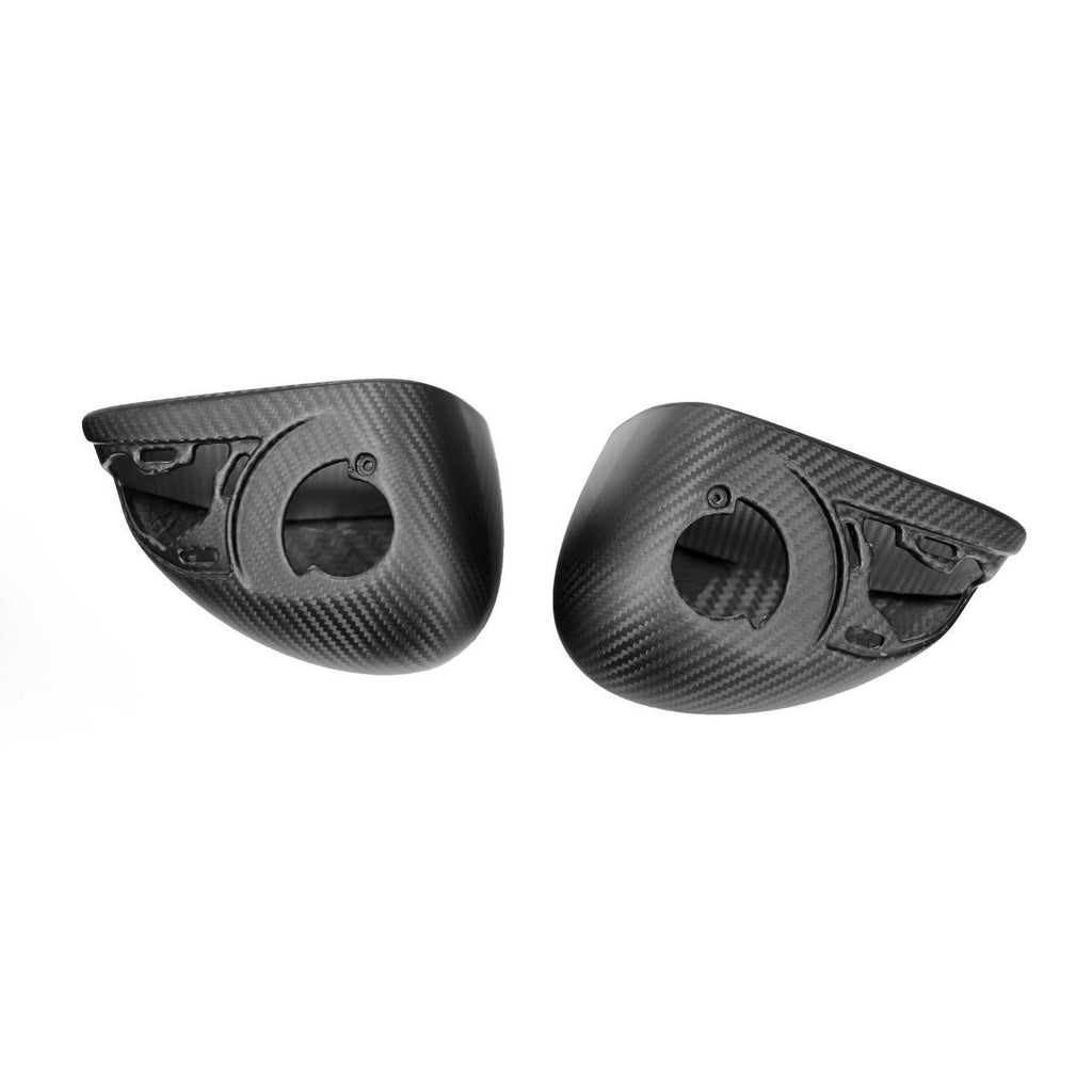 Carbon Fiber Mirror Housings with Matte Finish - McLaren 720S