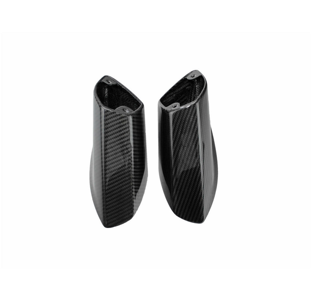 Carbon Fiber Outer Mirror Casing Replacements With Bases - Lamborghini Huracan