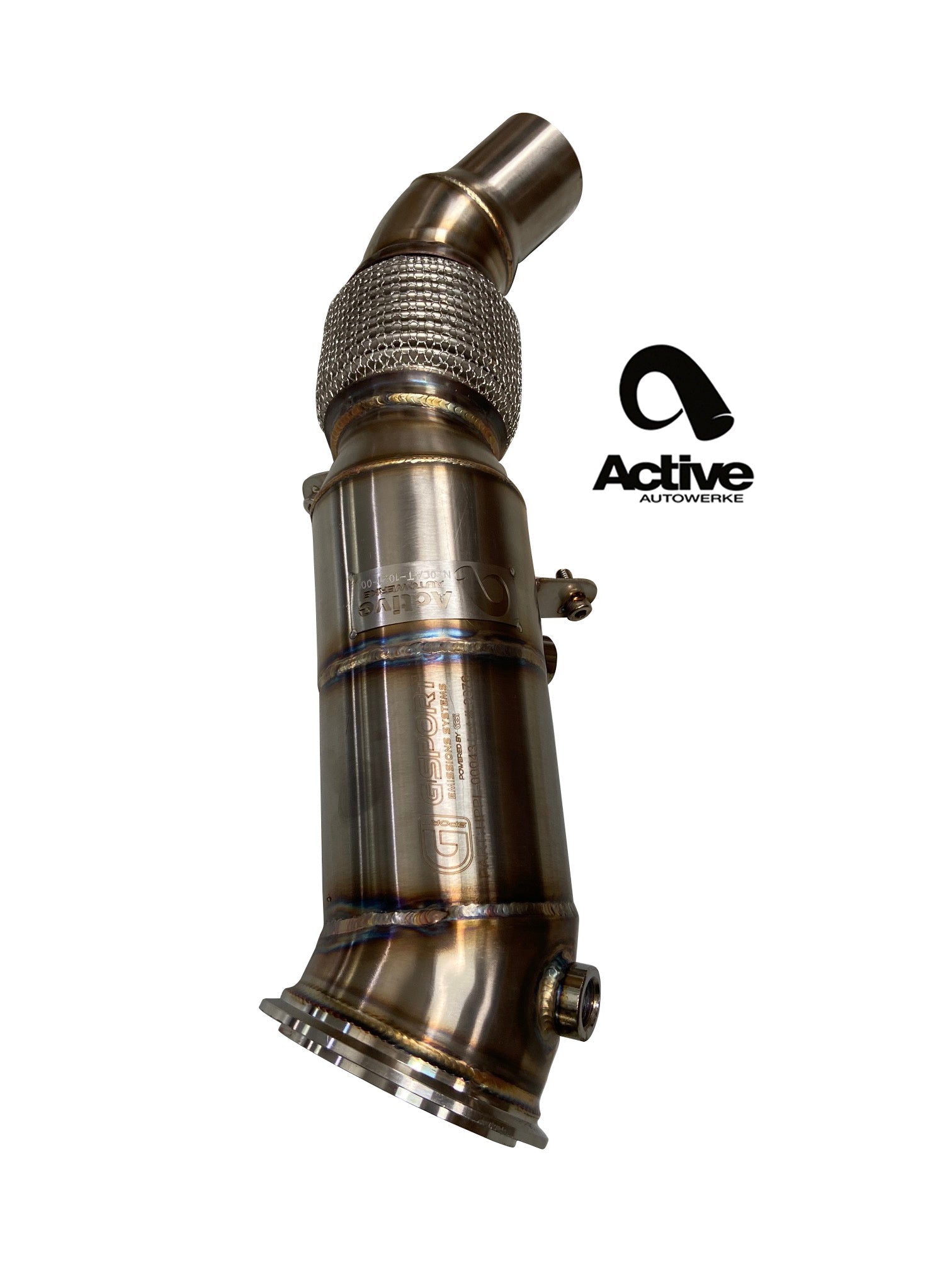 Active Autowerke BMW N20 F3X M228i 328i 428i GESI Catted Downpipe Secondary image