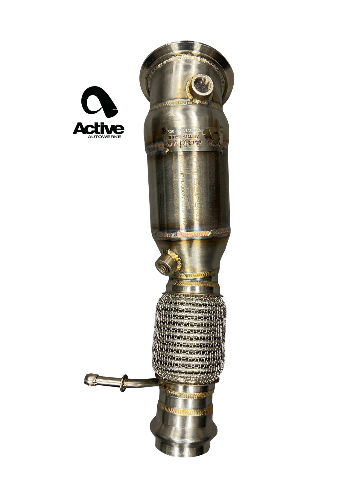 Active Autowerke BMW N26 F3X M228i 328i 428i GESI Catted Downpipe