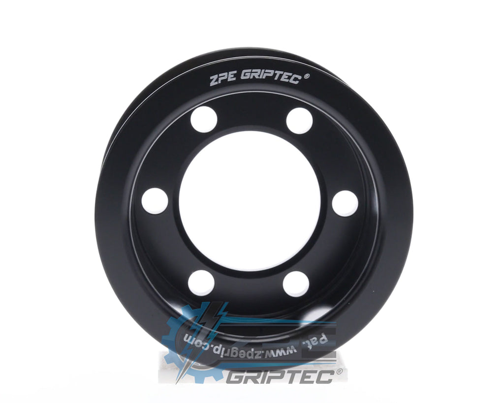 2.65" 8 Rib ZPE GripTec® 2pc ProCharger Standard L3 Black Pulley Only