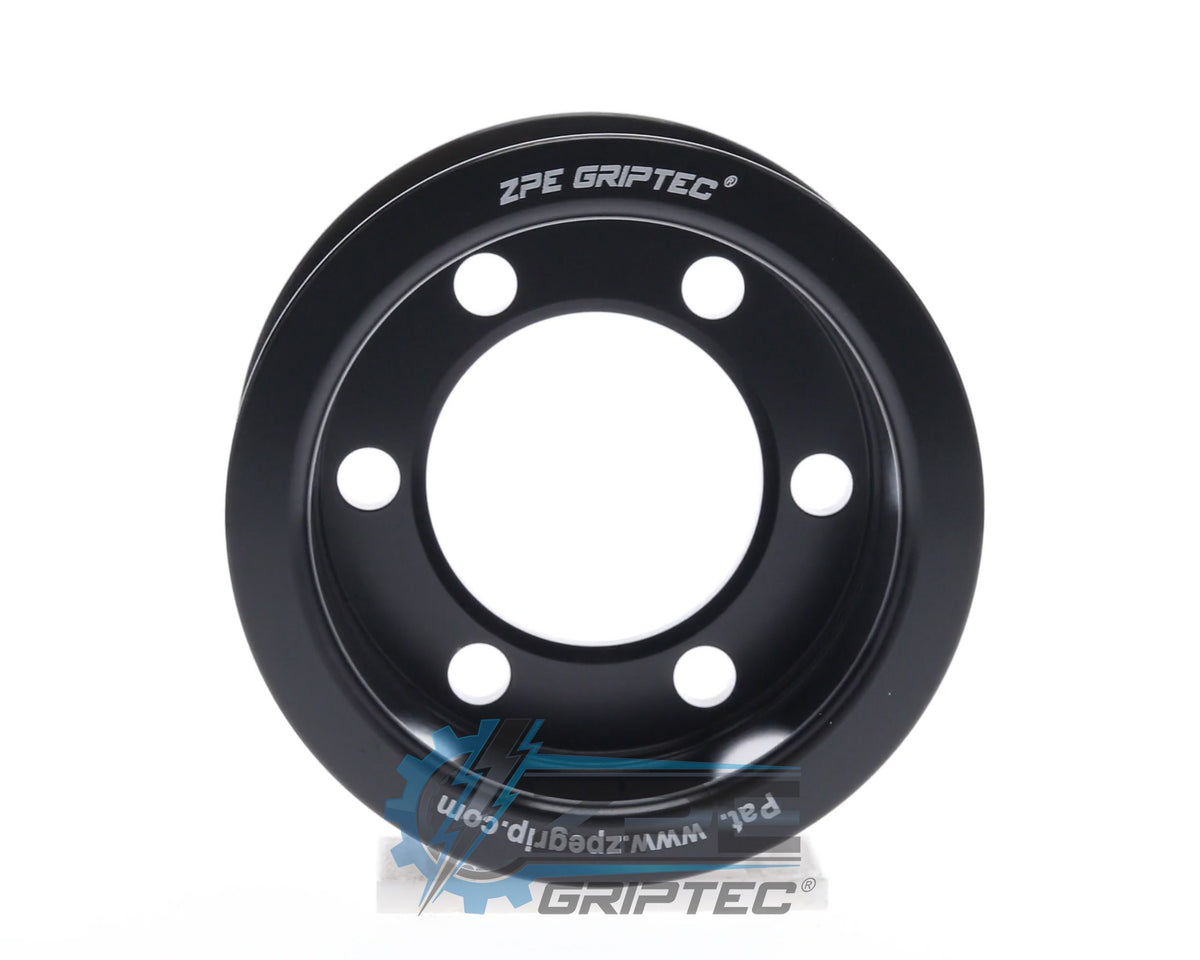 2.65" 8 Rib ZPE GripTec® 2pc ProCharger Standard L3 Black Pulley Only