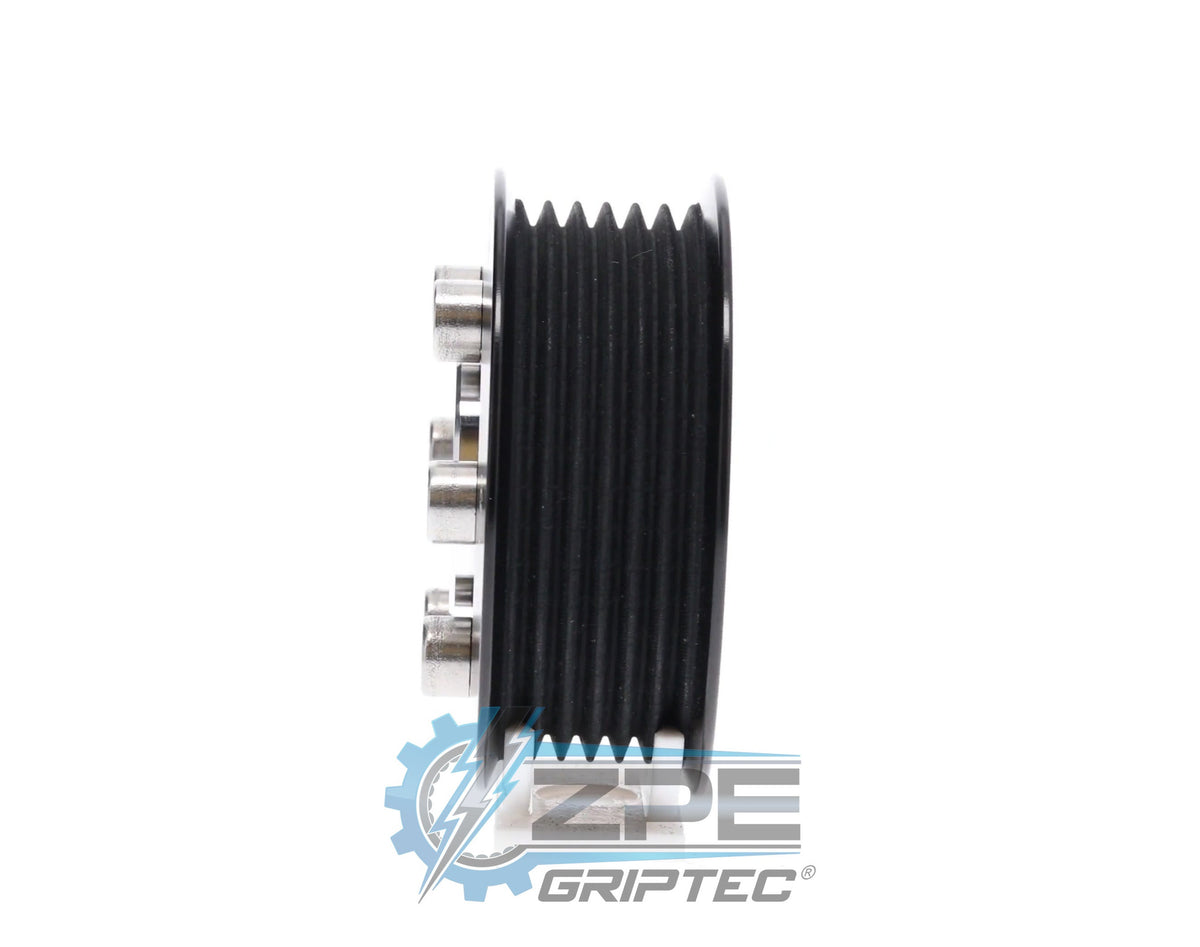 2.70" 6 Rib ZPE GripTec® 2pc ProCharger Standard L3 Black Pulley & Hub Kit