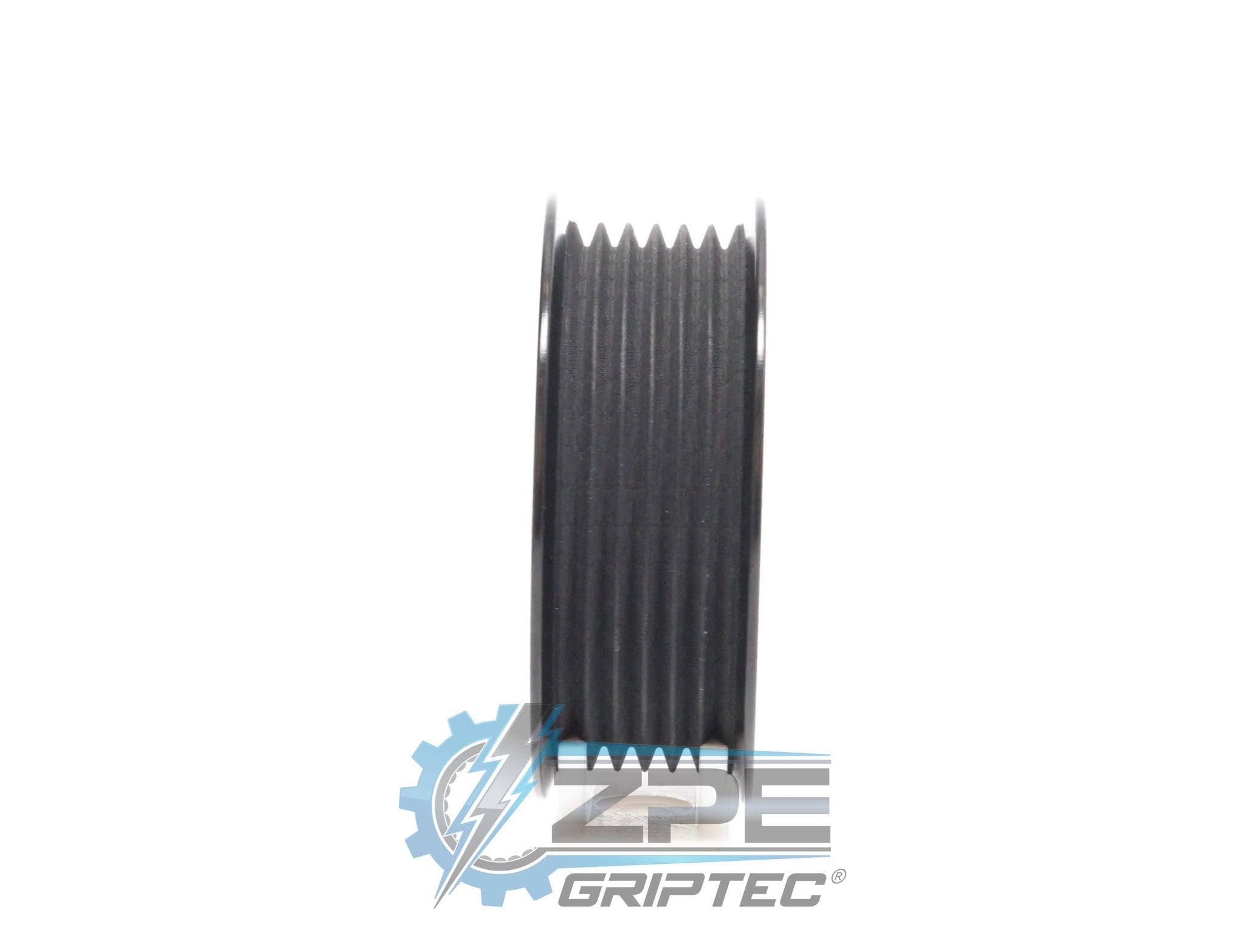 2.80" 6 Rib ZPE GripTec® 2pc ProCharger Standard L3 Black Pulley Only Secondary image