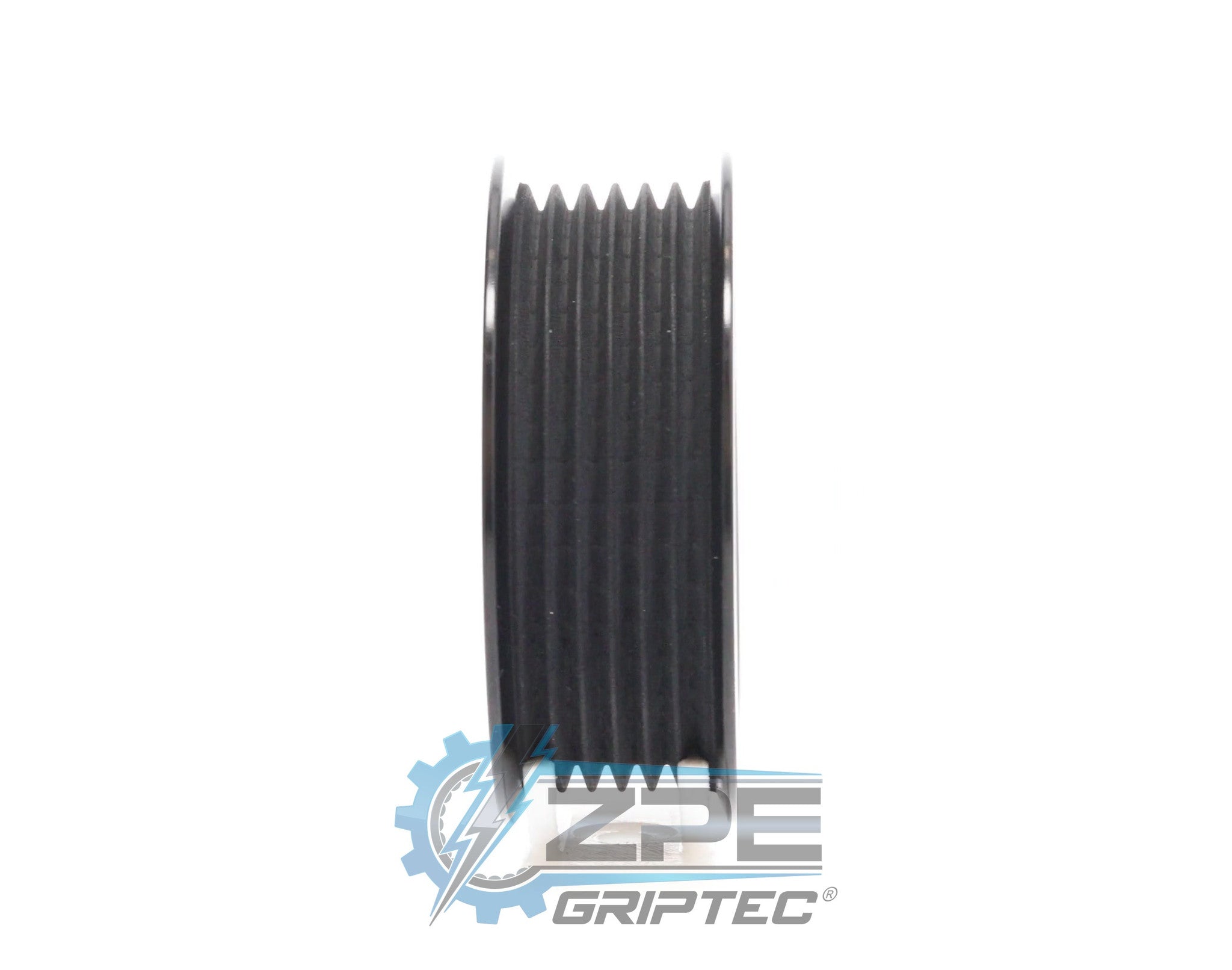 2.85" 6 Rib ZPE GripTec® 2pc ProCharger Standard L3 Black Pulley Only Secondary image