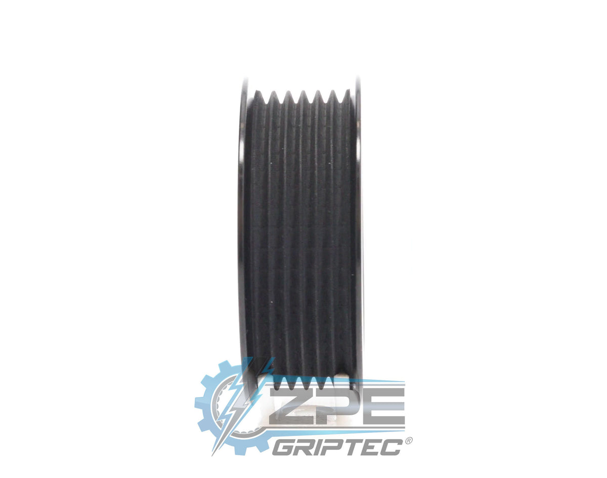 2.85" 6 Rib ZPE GripTec® 2pc ProCharger Standard L3 Black Pulley Only