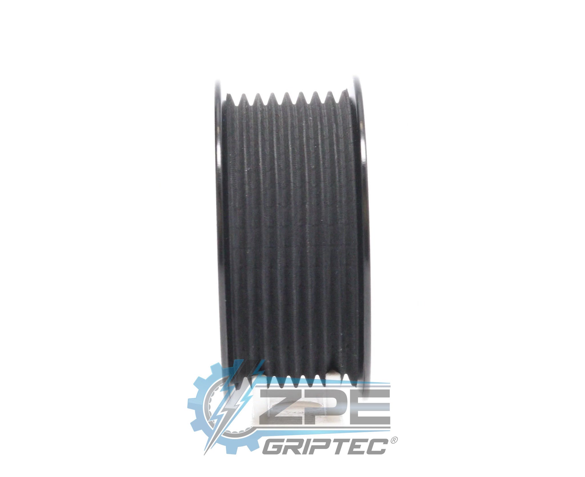 2.90" 8 Rib ZPE GripTec® 2pc ProCharger Standard L3 Black Pulley & Hub Kit Secondary image