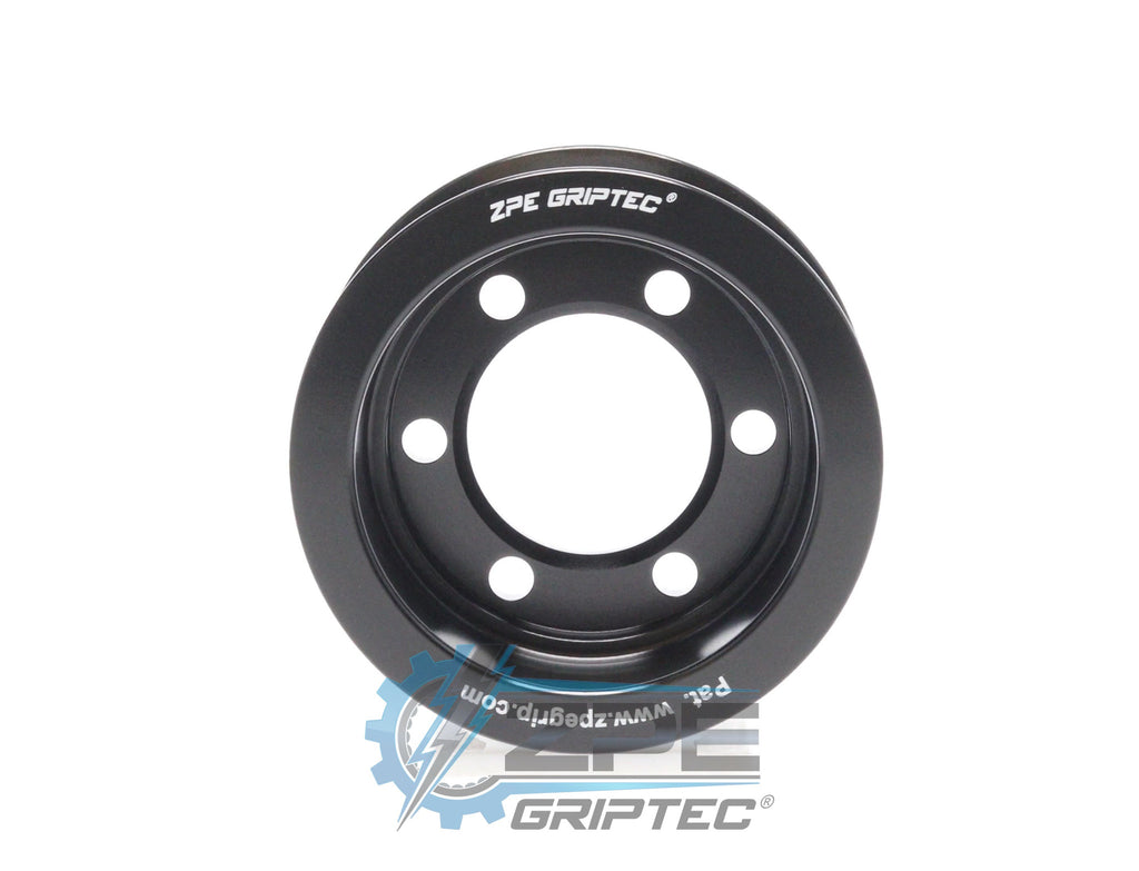 2.90" 8 Rib ZPE GripTec® 2pc ProCharger Standard L3 Black Pulley Only