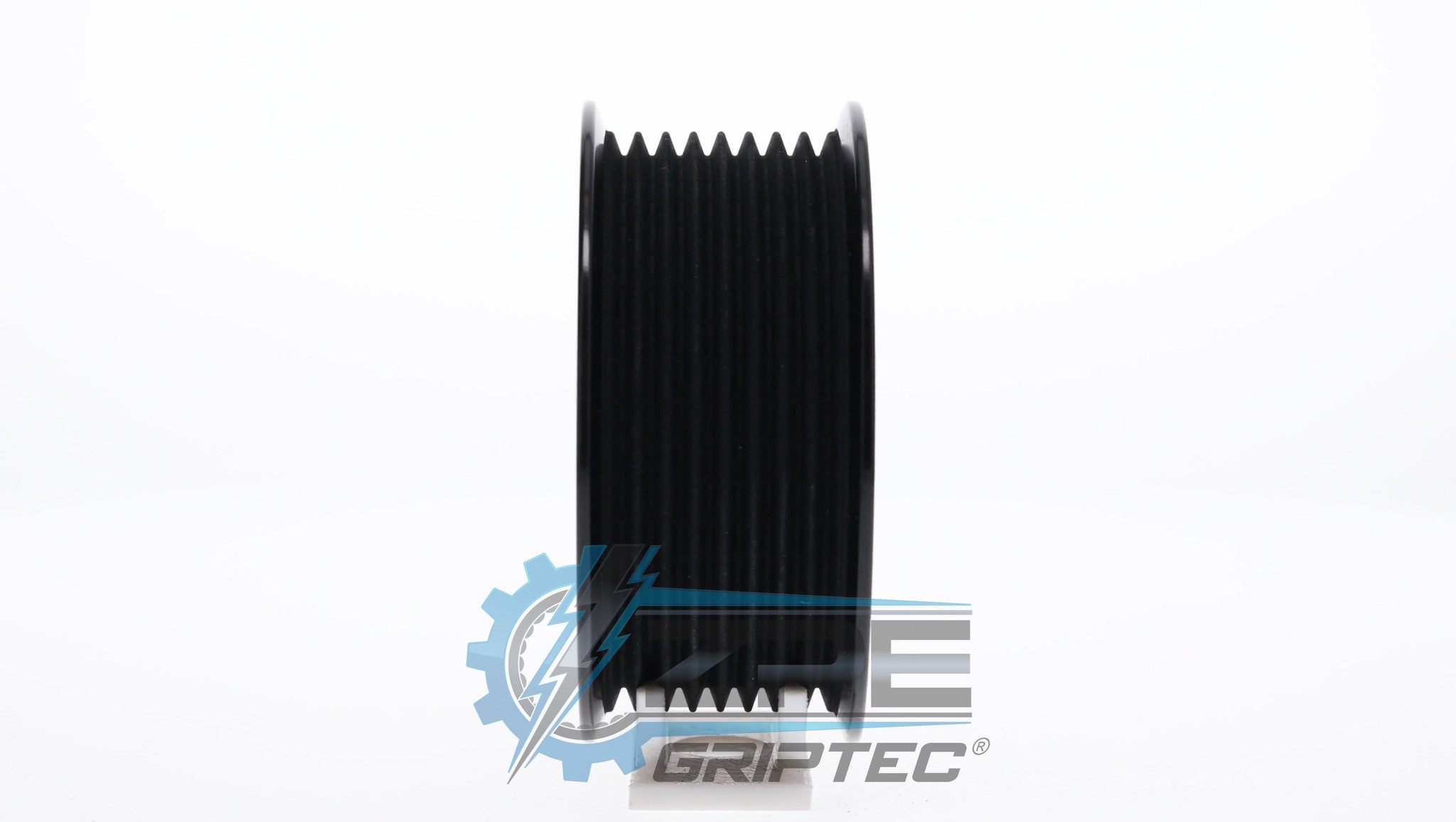 2.95" 8 Rib ZPE GripTec® 2pc ProCharger Standard L3 Black Pulley Only Secondary image