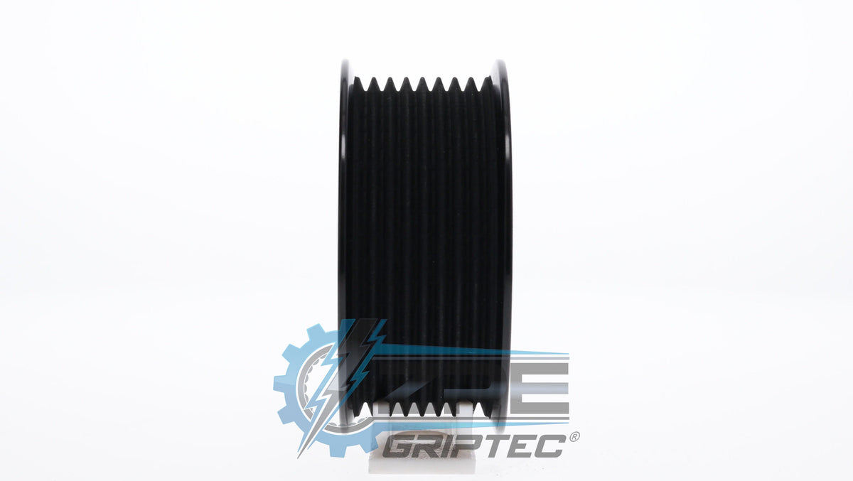 2.95" 8 Rib ZPE GripTec® 2pc ProCharger Standard L3 Black Pulley Only